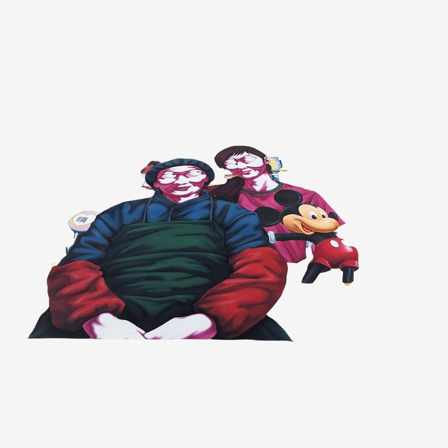 Painting by Zhao Bo "Year of the Rat" (2008), Accrylic on canvas - image 0