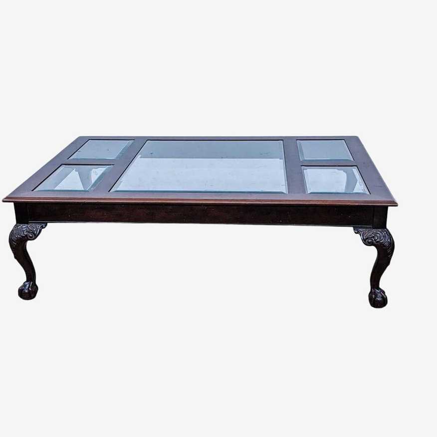 Glass Insert Coffee Table - image 0