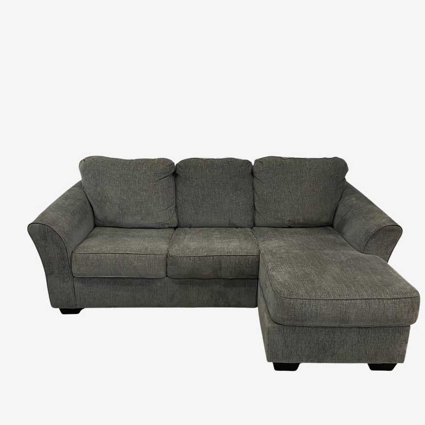 Gray Ashey Furniture Couch W/ Chaise - image 0