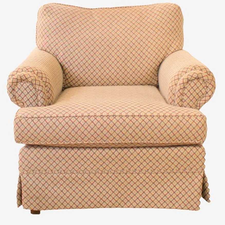Broyhill Skirted Club Chair - image 0