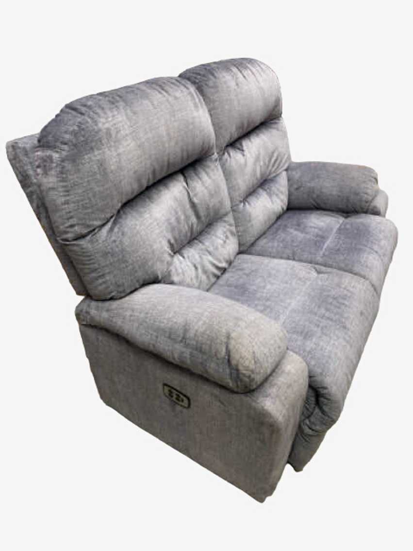 Reclining Grey Loveseat - image 0