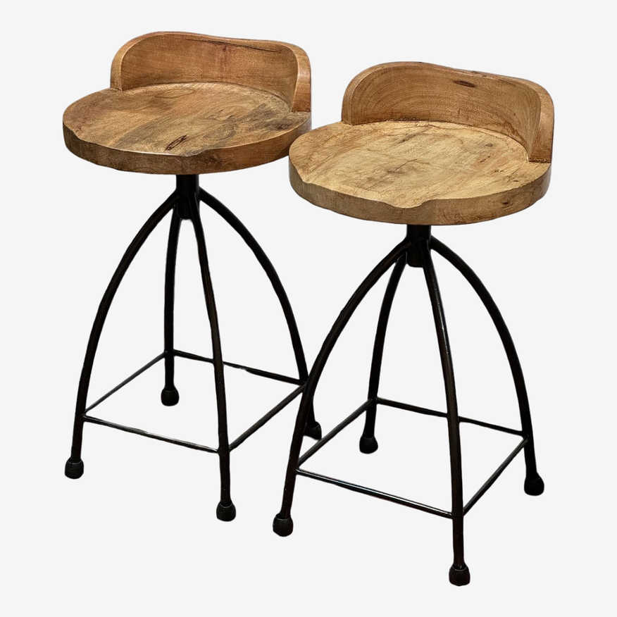 Arteriors Home Henson Counter Stools, a Pair - image 0