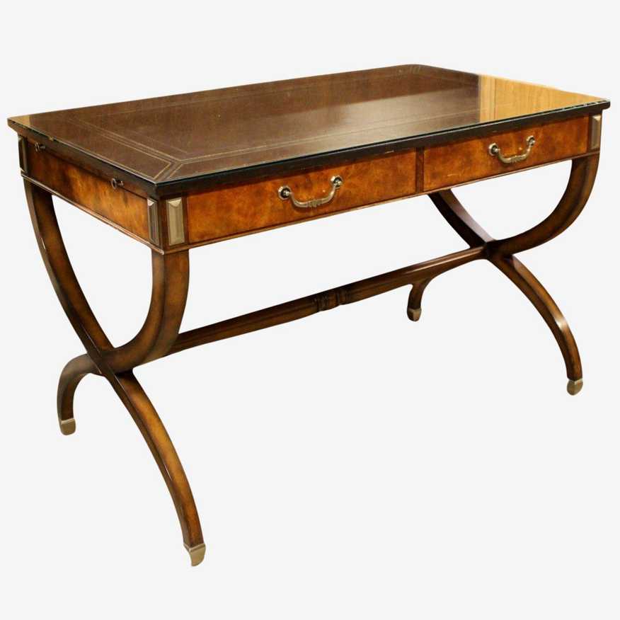Maitland Smith Campaign Style Writing Desk - image 0