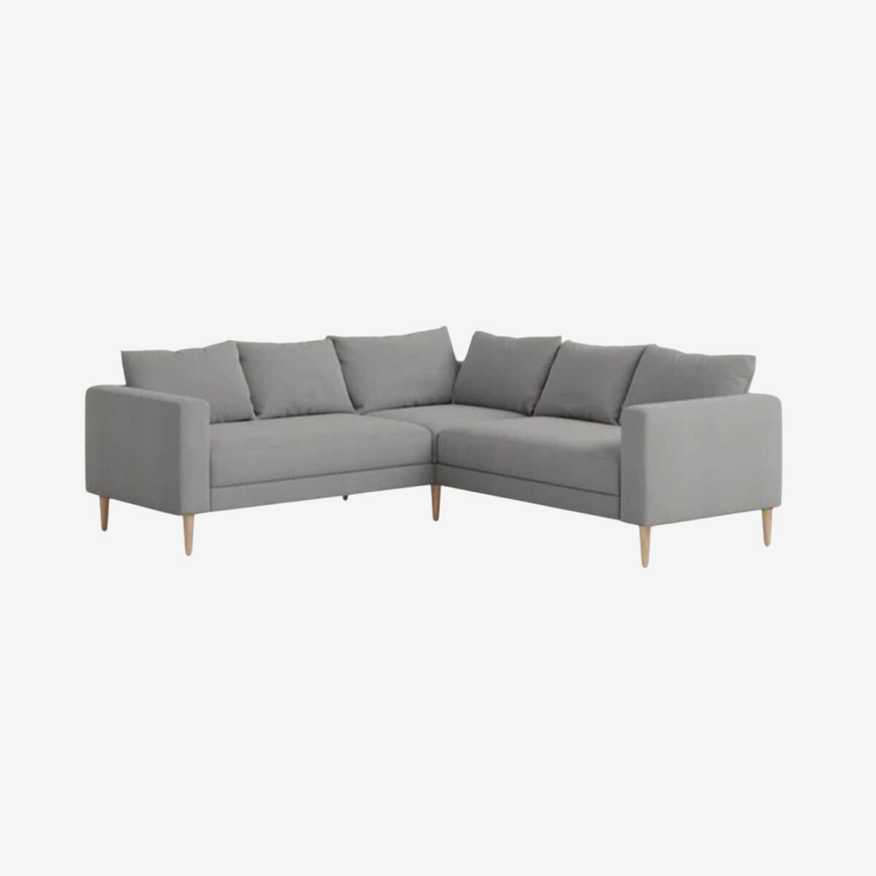 Sabai The Essential Corner 5 Seat Modern Sectional Sofa (Moon) - image 0