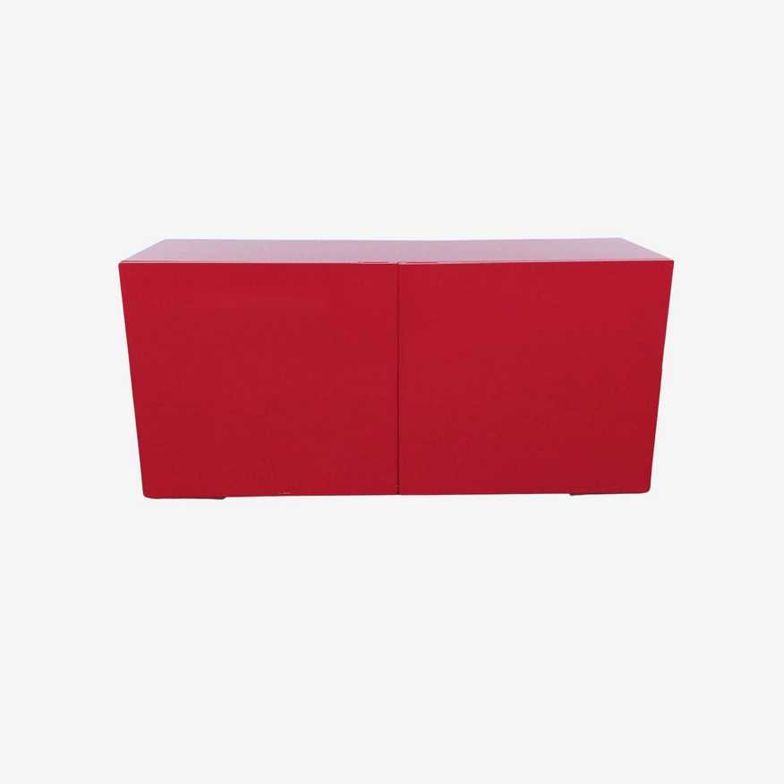CB2 Fuel Red Credenza - image 0