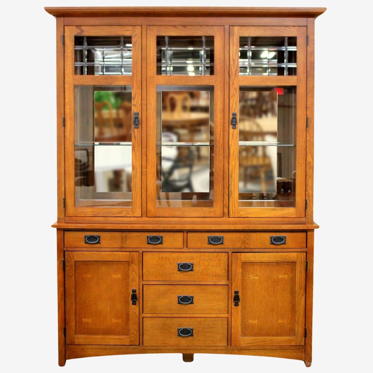 Bassett Mission Style China Cabinet