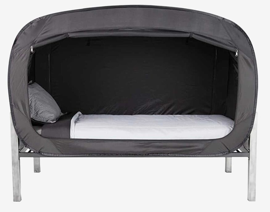 Privacy Pop Black Bed Tent - image 0