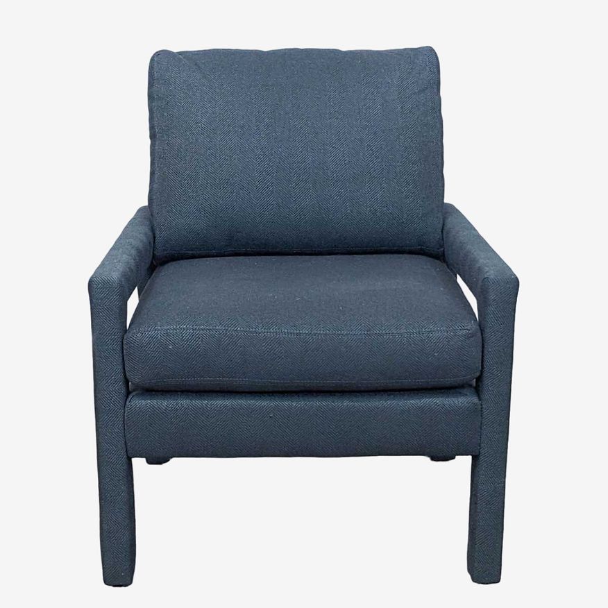 HD Buttercup Modern Charcoal Lounge Chair - image 0