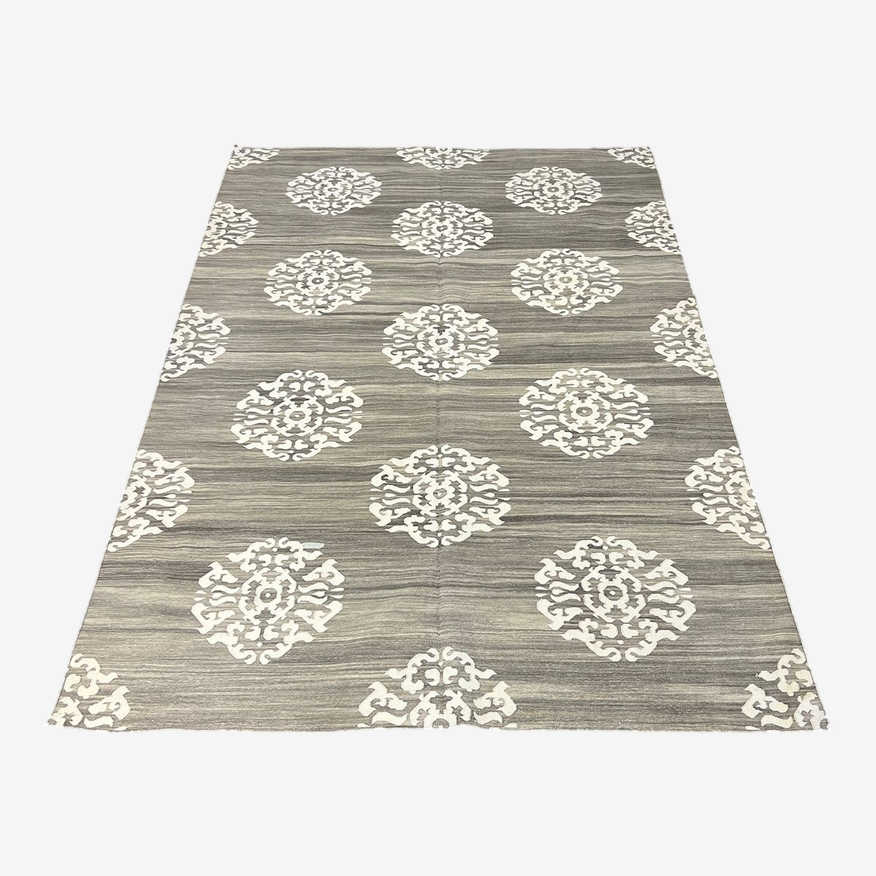 5ft 3in X 7ft 8in Madeline Weinrib Amagansett Medallion Area Rug - image 0