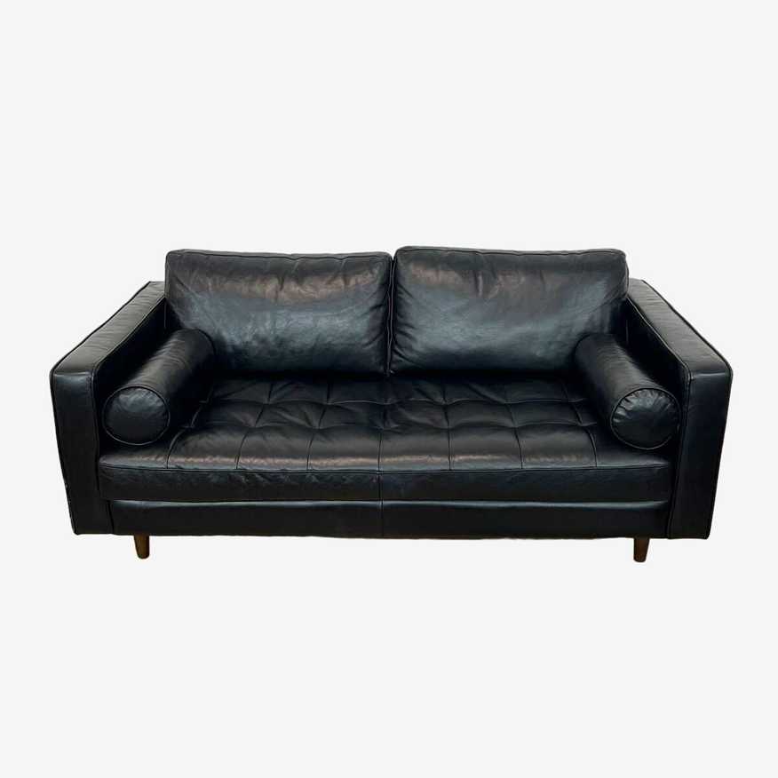 Sven Oxford Leather Sofa by Article - image 0