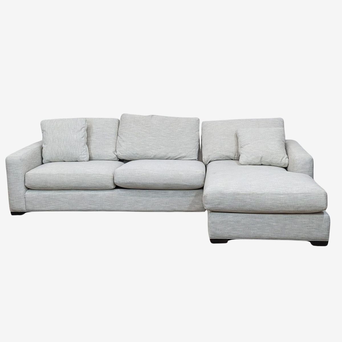 Room and Board Metro Sectional With Chaise - Thumbnail 2