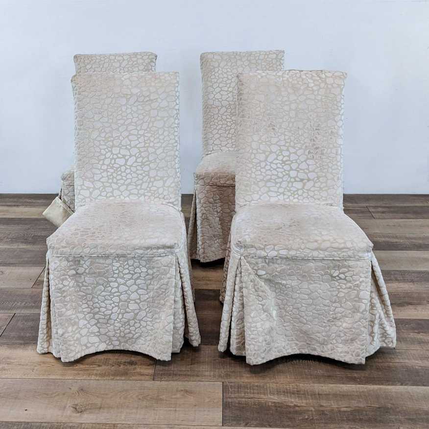 Set of Four Ballard Designs  Parsons Chairs - image 0