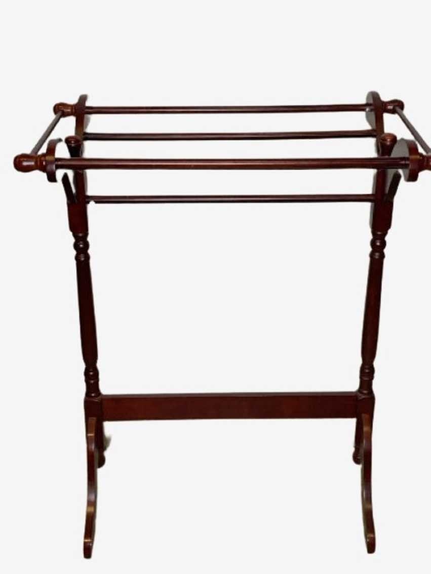 Cherry Wood Quilt Rack - image 0