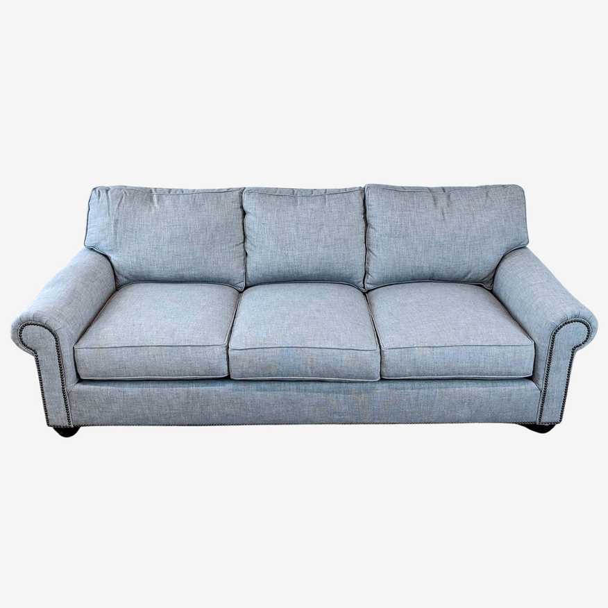 Pottery Barn Gray Sofa - image 0