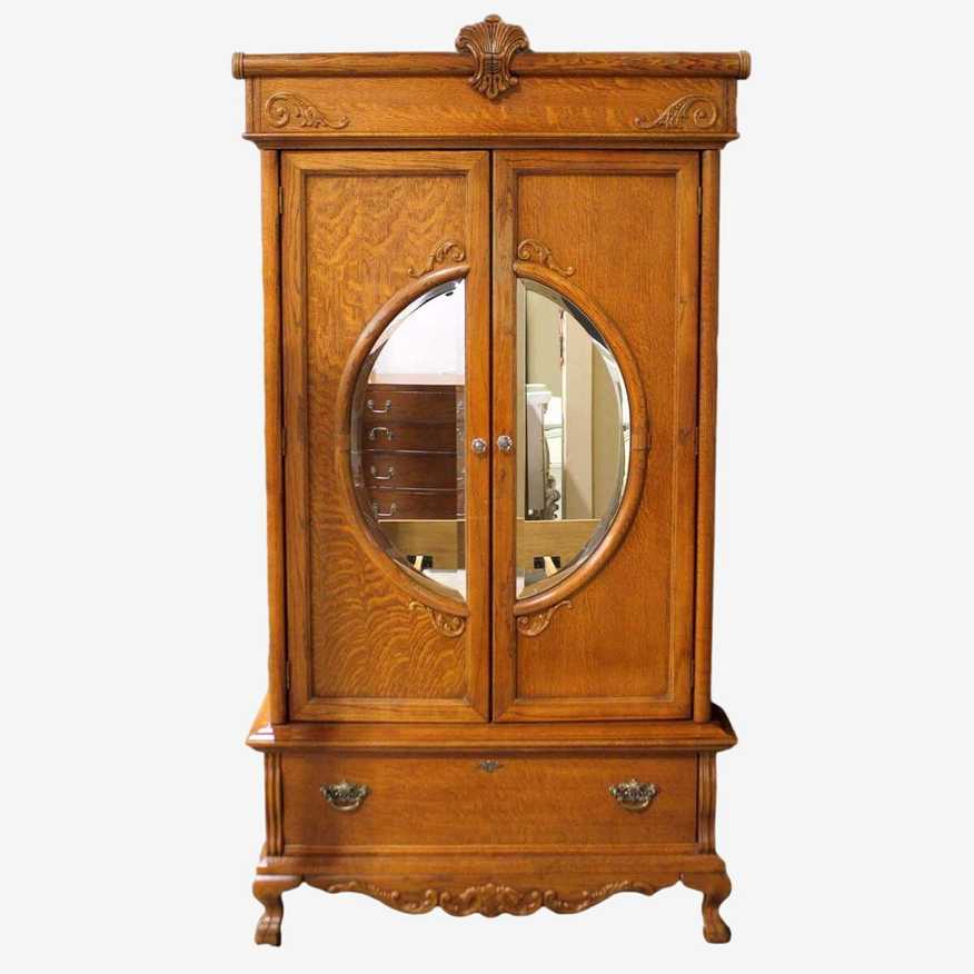 Lexington Mirrored Multi-Purpose Armoire - image 0