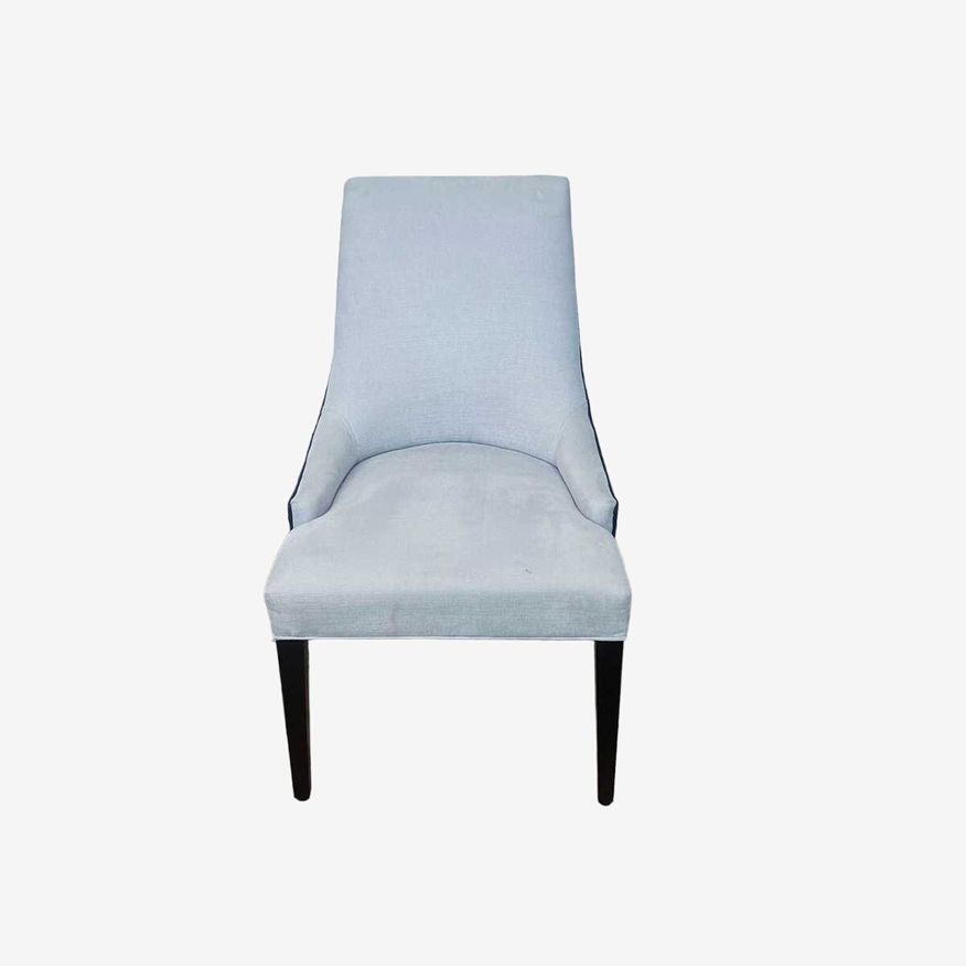 Contemporary Dining Chair with Duralee Upholstery - image 0