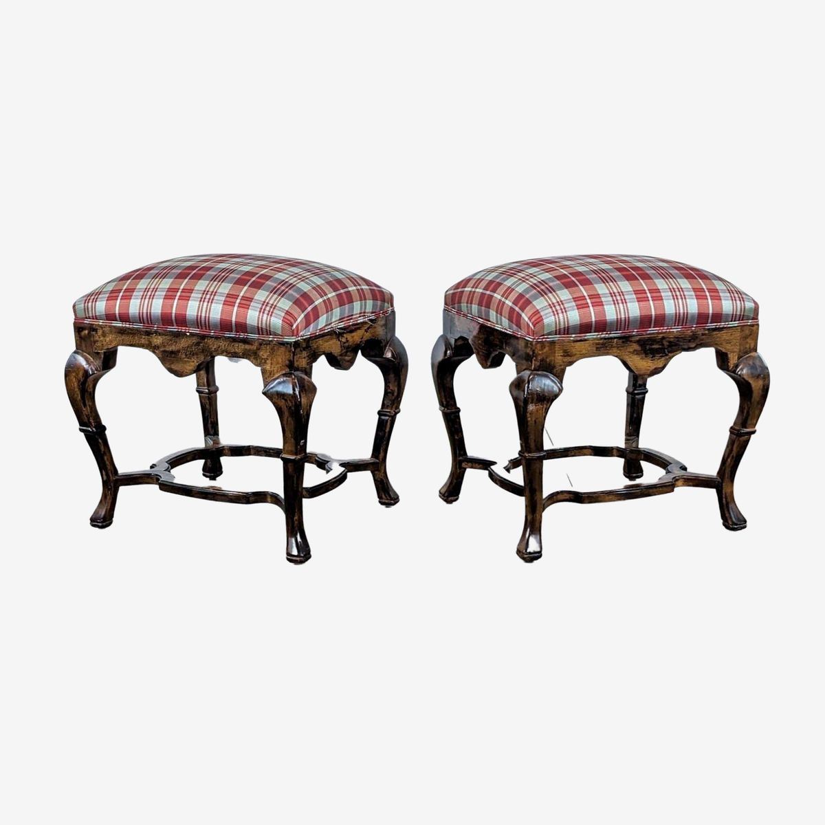 Traditional Imports English Style Stools