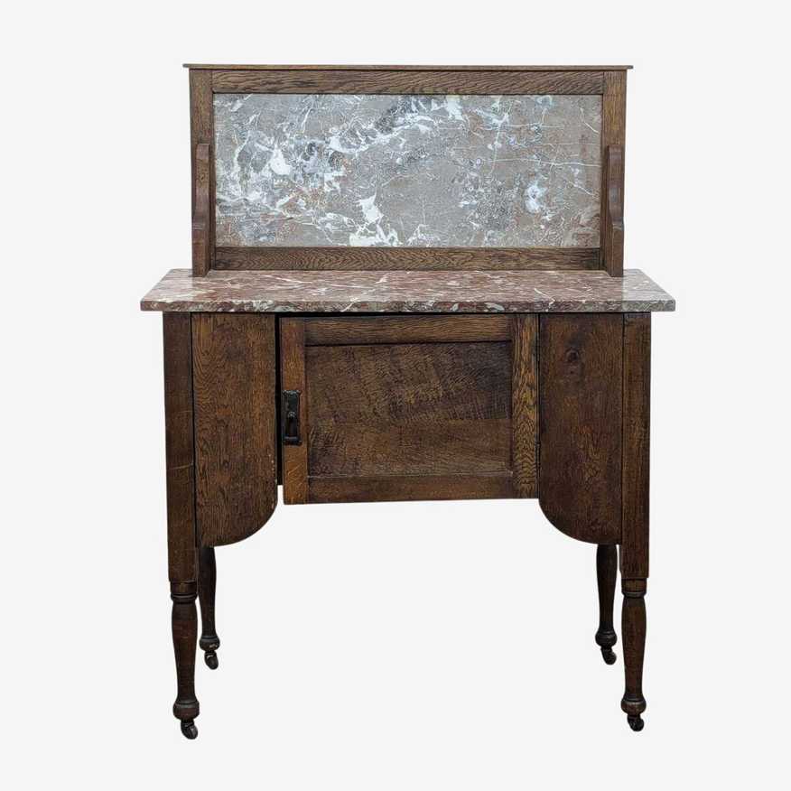 Antique Classic Marble Wash Stand - image 0
