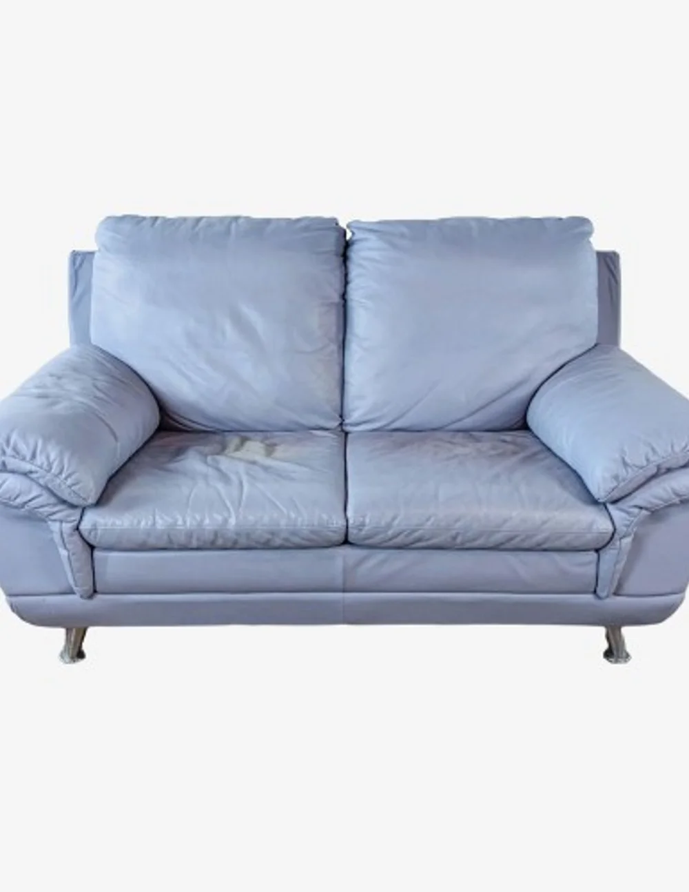Leather Two Seat Loveseat - image 0