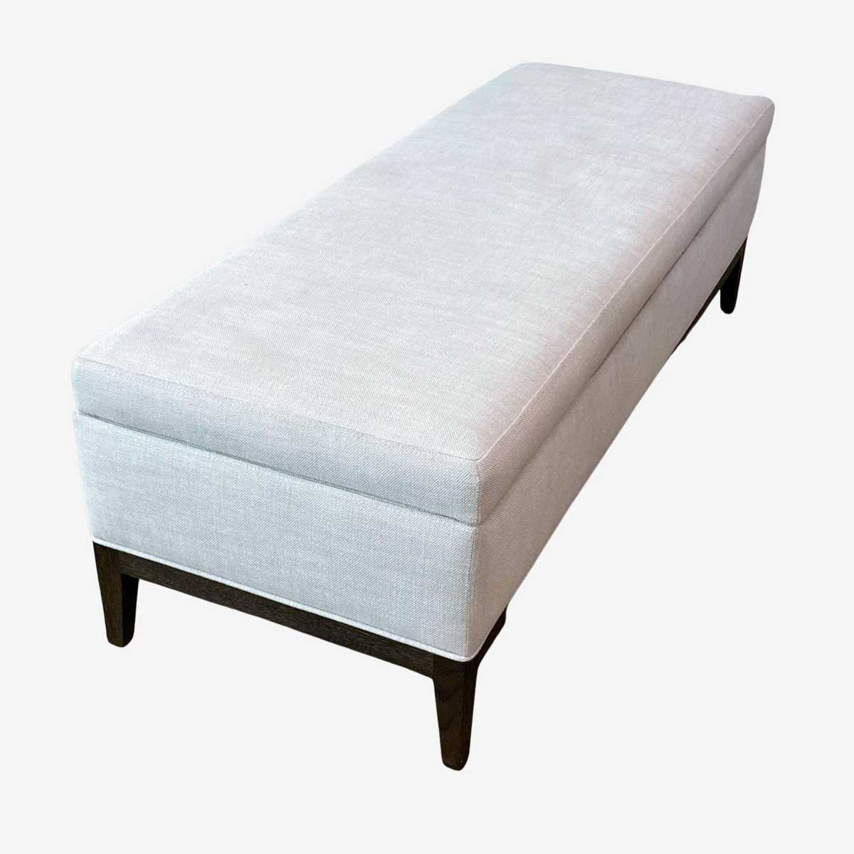 Restoration Hardware Storage Bench Kashew