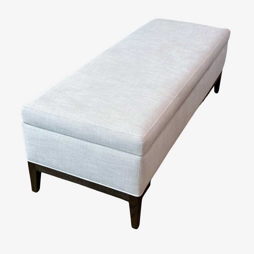 Restoration Hardware Storage Bench - image 0