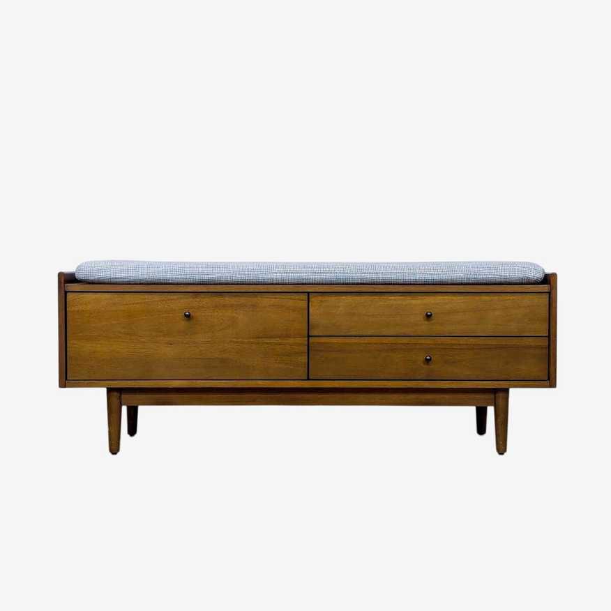 West Elm Mid-Century Entryway Bench - image 0