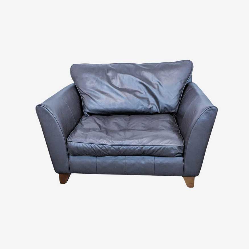 Marks & Spencer Leather Contemporary Lounge Chair - image 0