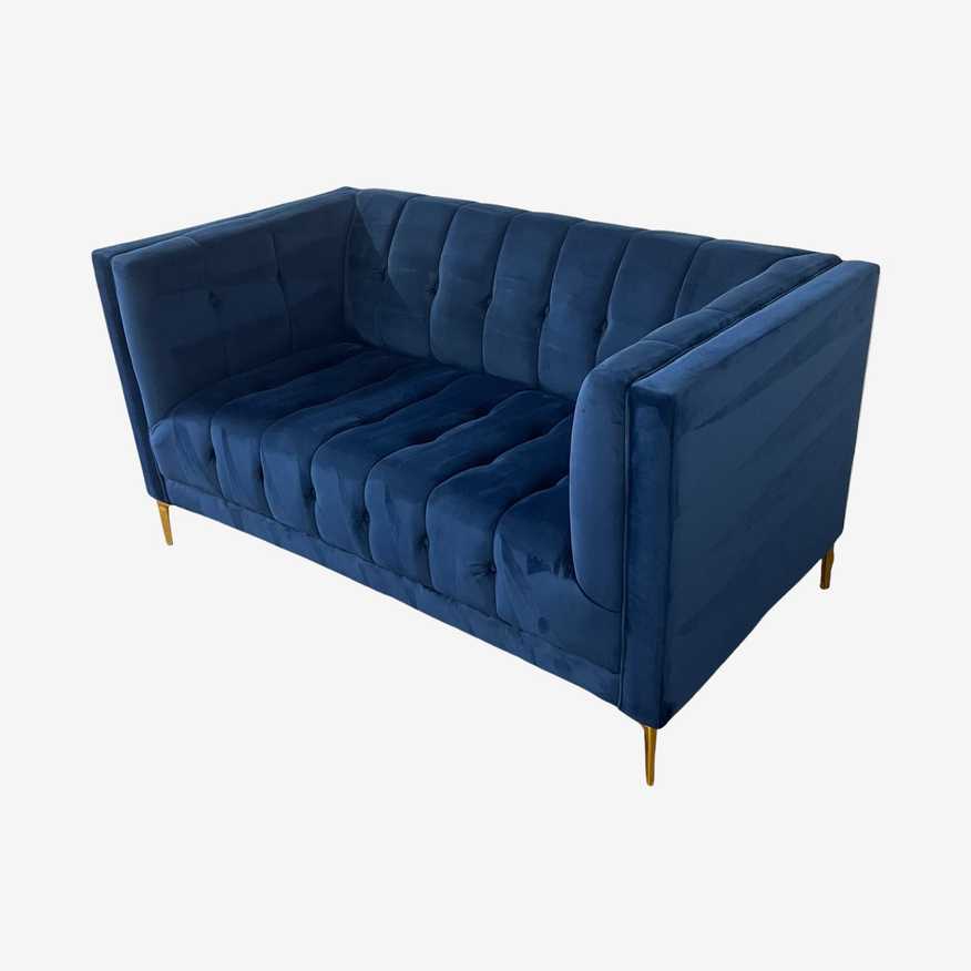 Blue Loveseat - image 0