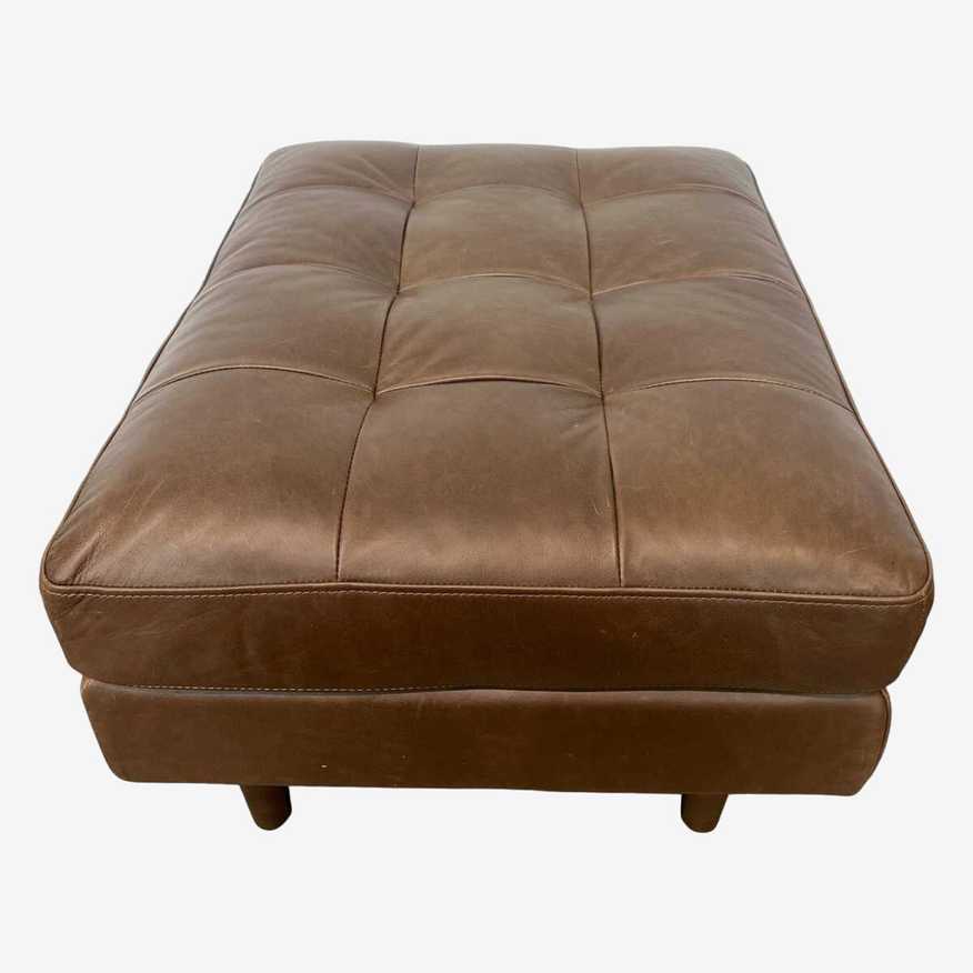 Article Charme Leather Ottoman - image 0