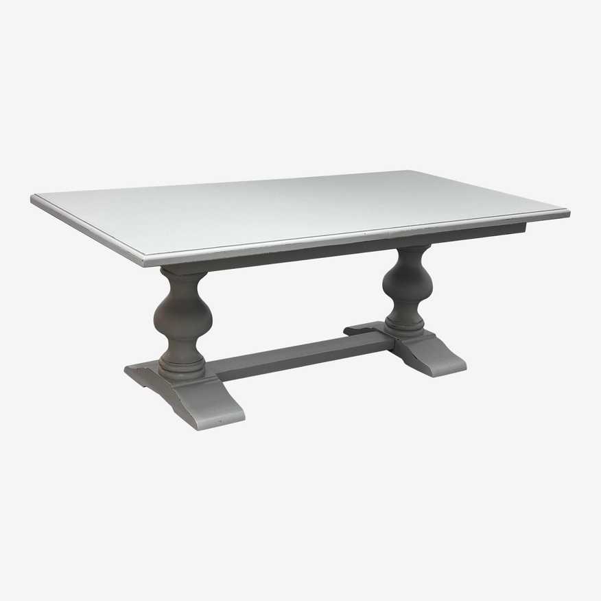 Ballard Design Casa Florentina Tarvine Double Pedestal Extension Table - image 0