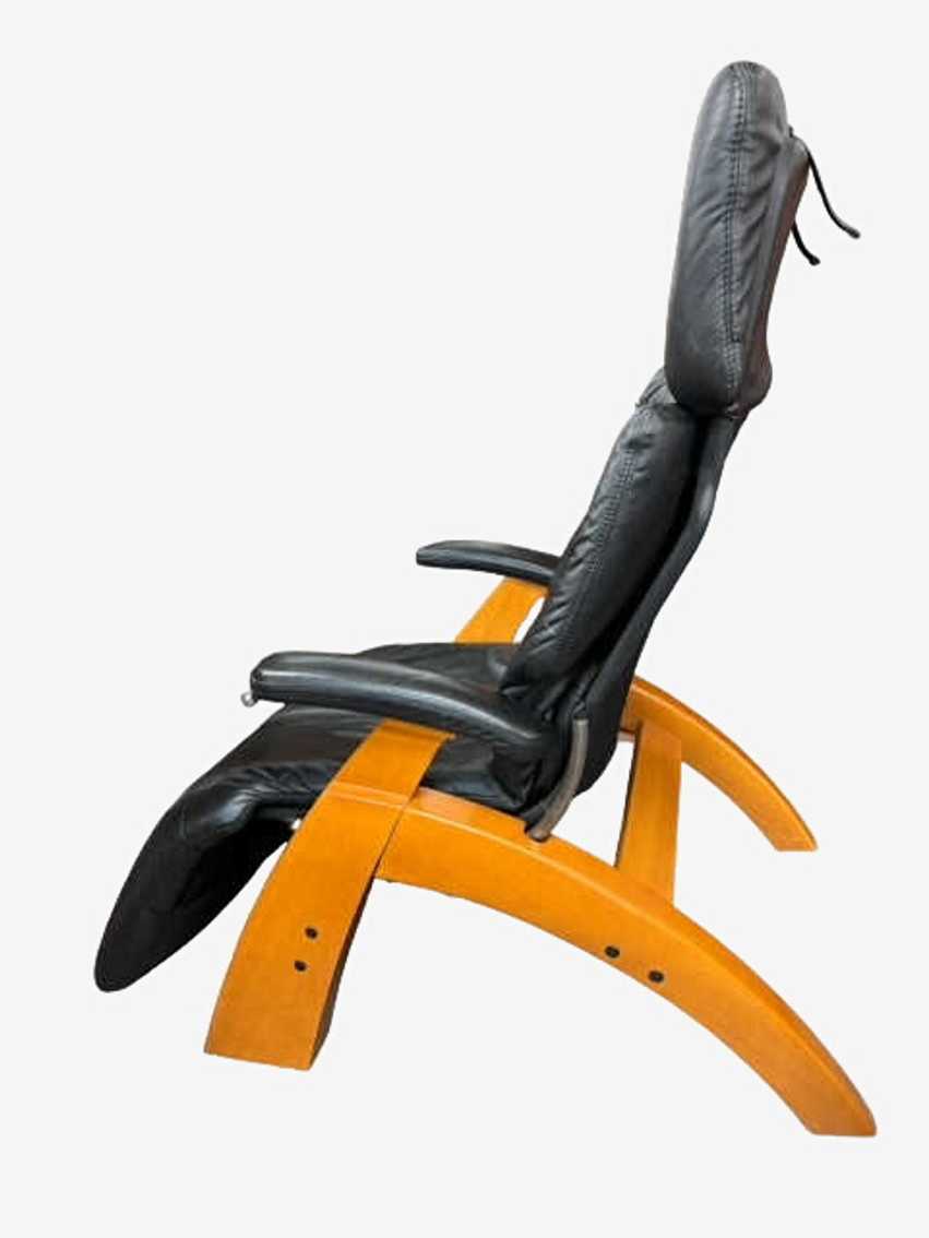 Black Leather The Perfect Chair Interactive Health Reclining Chair EK221-243 - image 0