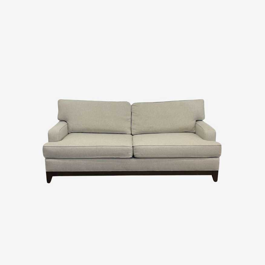 Cream Ethan Allen Arcata Sofa - image 0