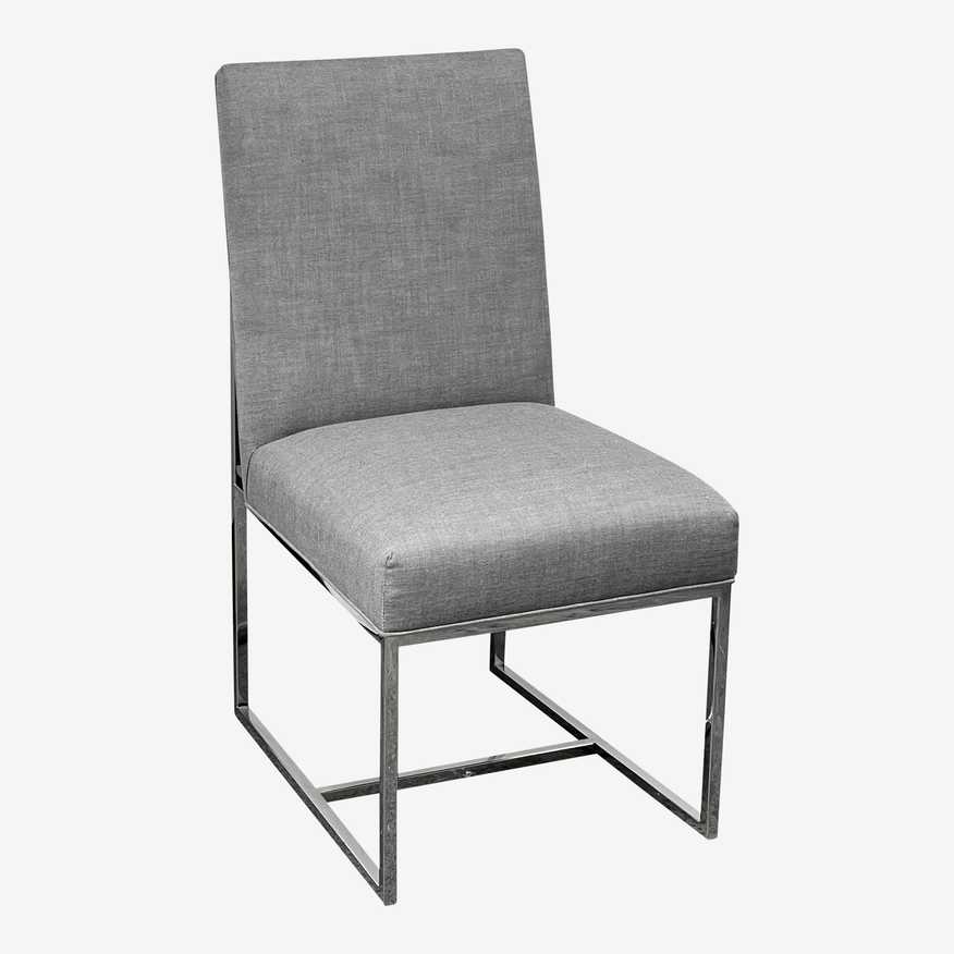 Restoration Hardware Emery Graphite Gray Dining Chairs - image 0