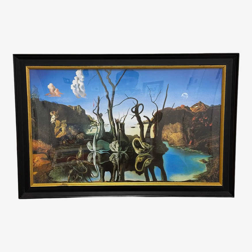 Salvador Dali Print "Swans Reflecting Elephants" - image 0