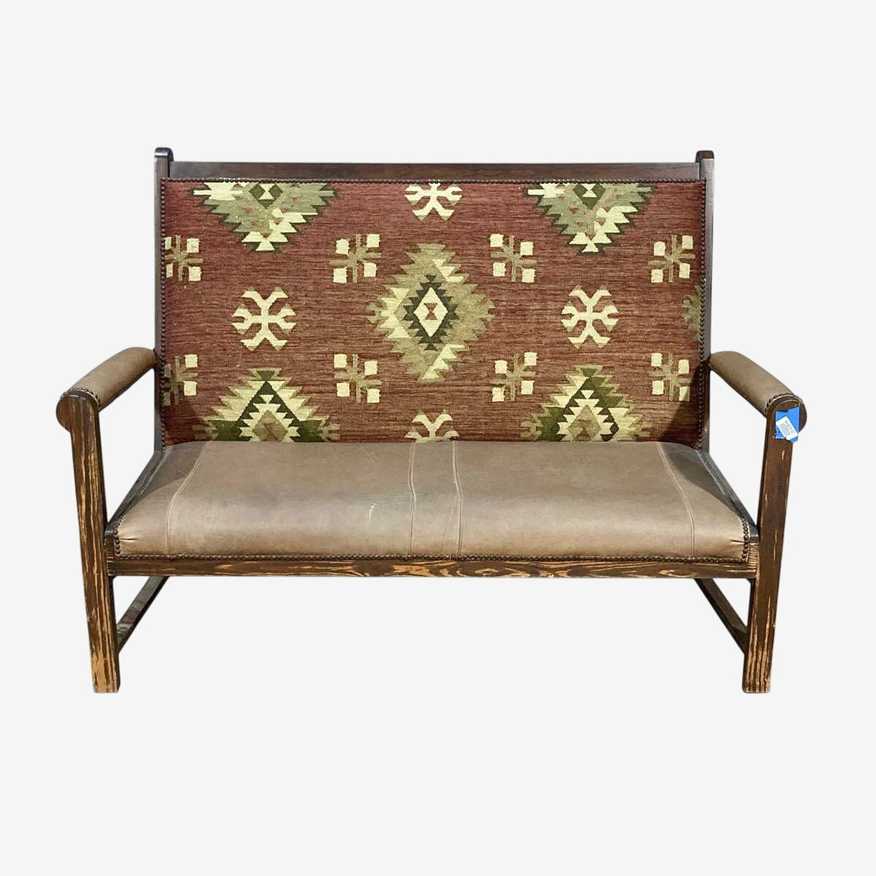 Rustic Robb and Stucky Southwestern-Style Sofa - image 0