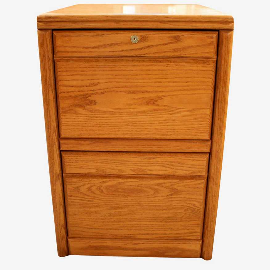 Oak Filing Cabinet - image 0