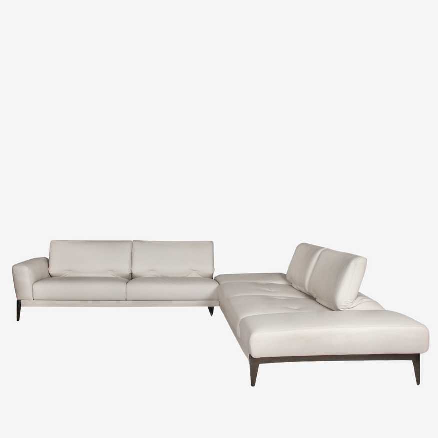 Roche Bobois Leather Connexe Corner Composition Sectional Sofa - image 0