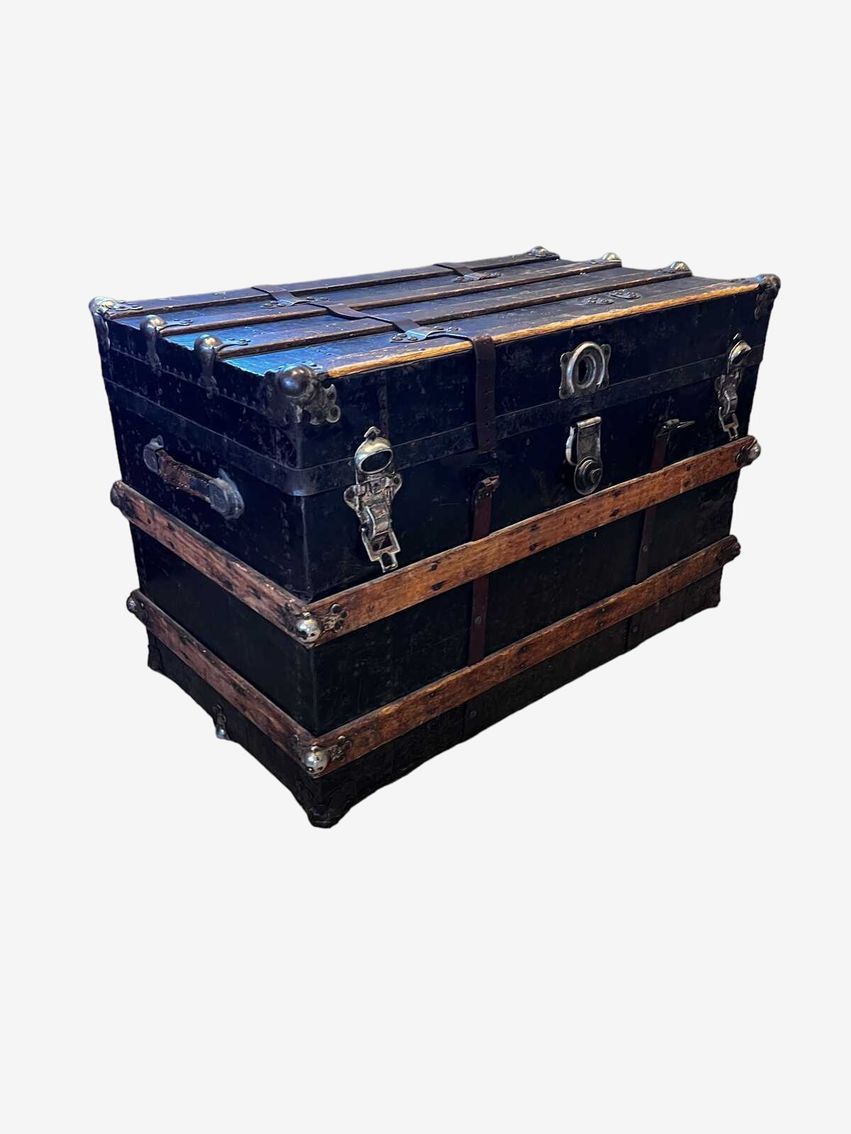 Antique Steamer Trunk GK253-16 - image 0