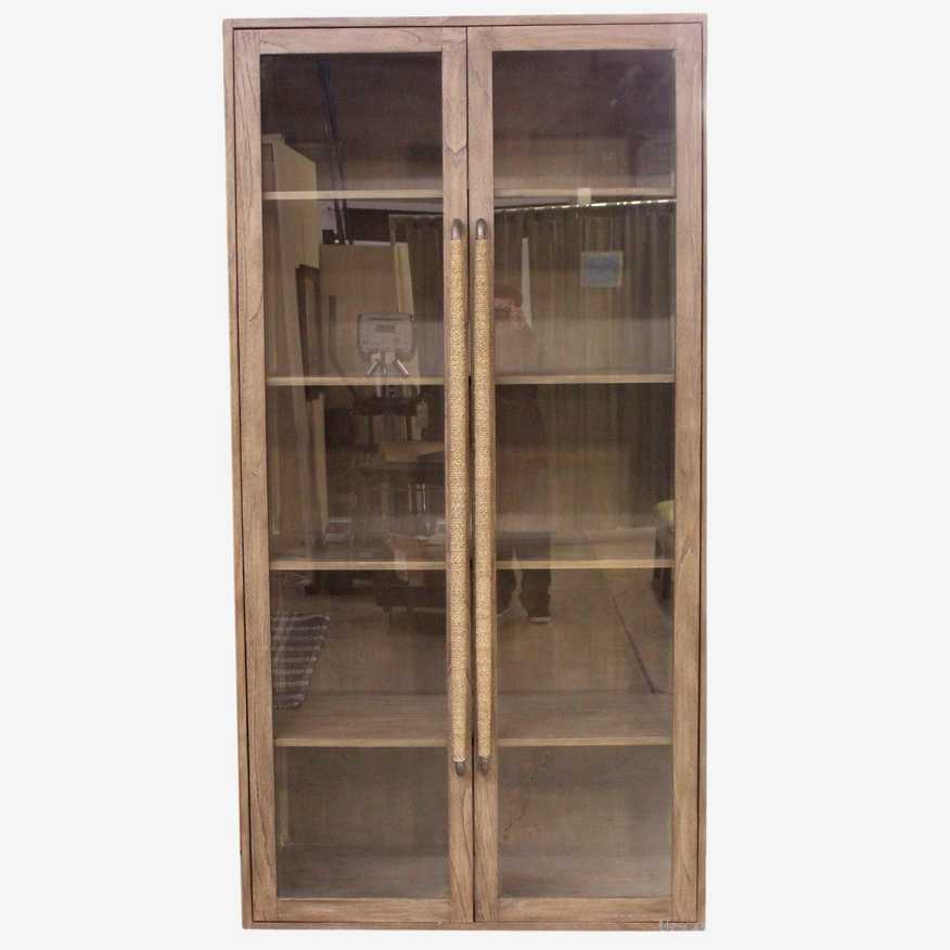 Large Glass Door Cabinet - image 0