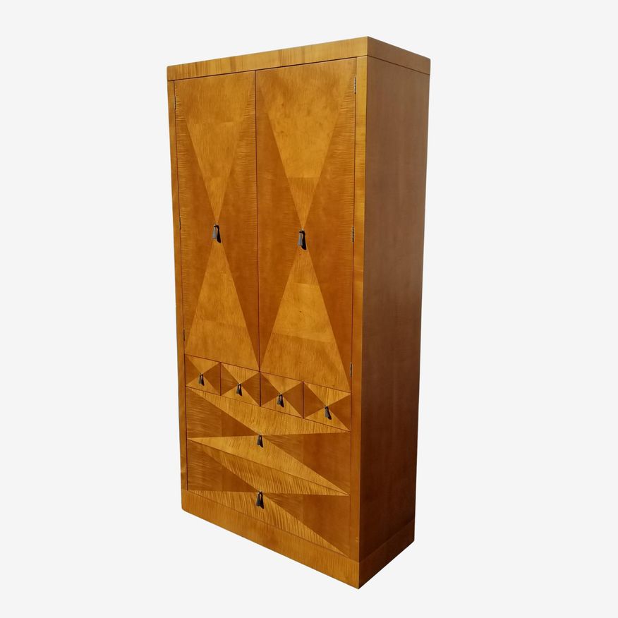 Michael Vanderbyl for Baker Furniture Prima Vera Wardrobe Dresser Armoire - image 0
