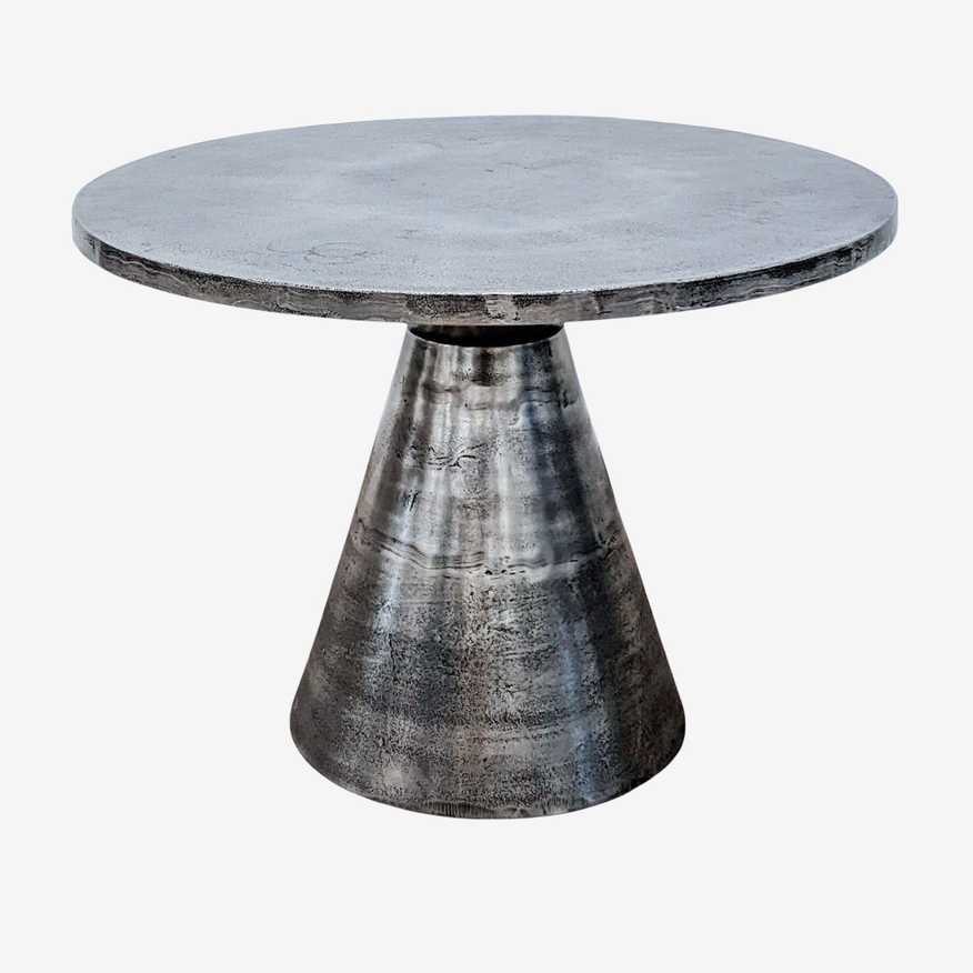 West Elm Round Aluminum Bistro Table - image 0