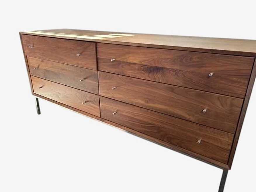 Room & Board Hudson Walnut Dresser-6 Drawer - image 0