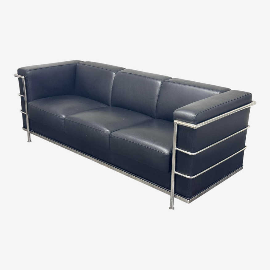 Le Corbusier Lc3 Style Sofa - image 0