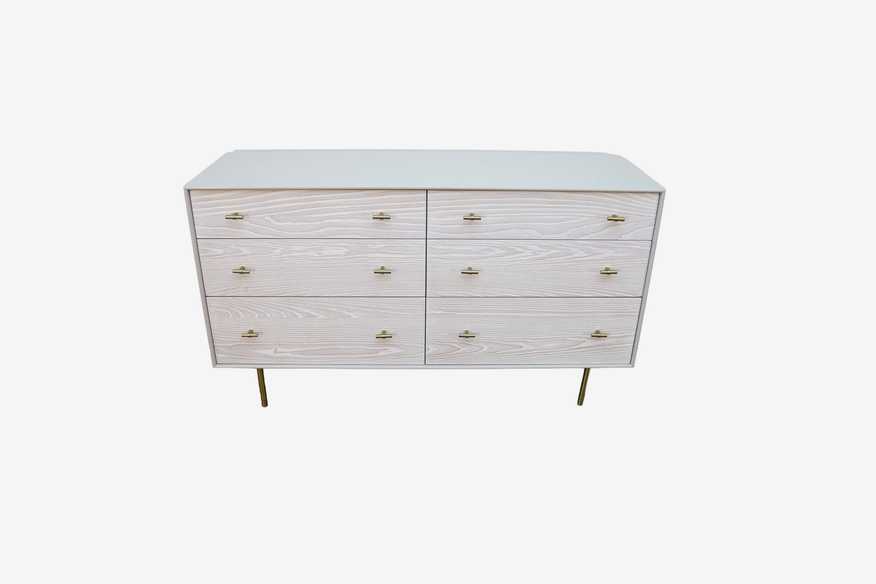 West Elm Modernist Wood & Lacquer 6-Drawer Dresser - image 0