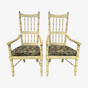 Bernhardt Wheat Back Dining Chairs, 77% Off