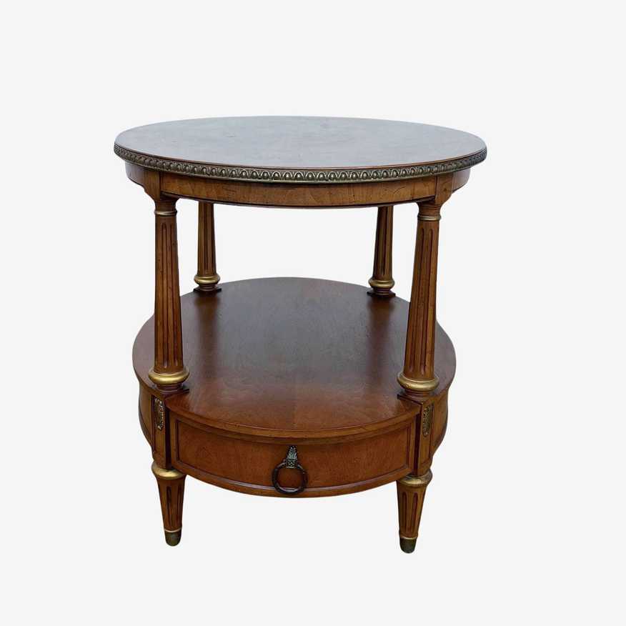 Vintage Henredon Two Tier End Table - image 0