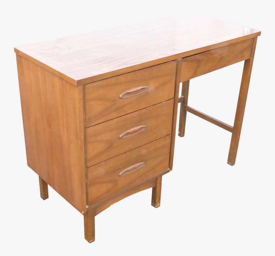Vintage Danish Mid Century Modern Writing Desk - image 0