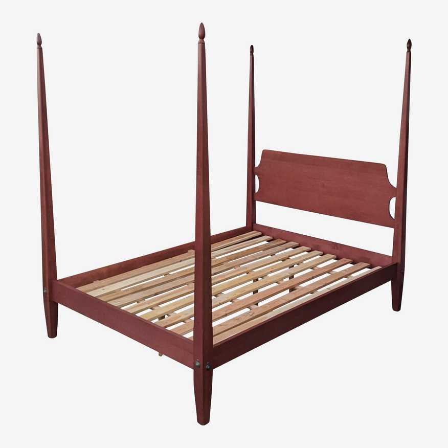 Ethan Allen Country Colors Queen Size Four Poster Bed - image 0