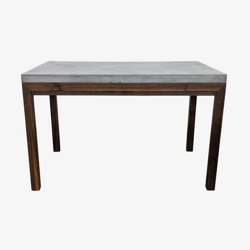 Crate & Barrel Parsons Concrete Top Dining Table - image 0