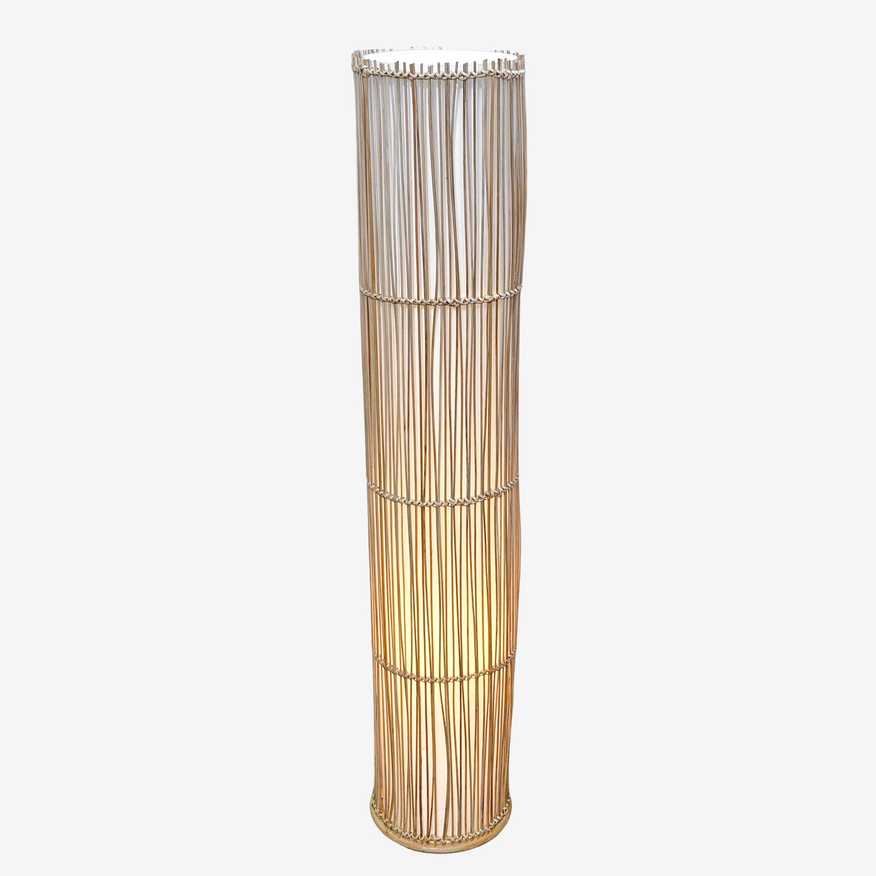 Rattan Floor Lamp - image 0